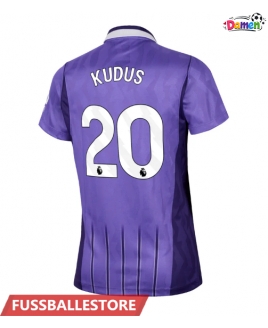 Günstige Tottenham Hotspur Mohammed Kudus #20 3rd trikot Damen 2026-27 Kurzarm